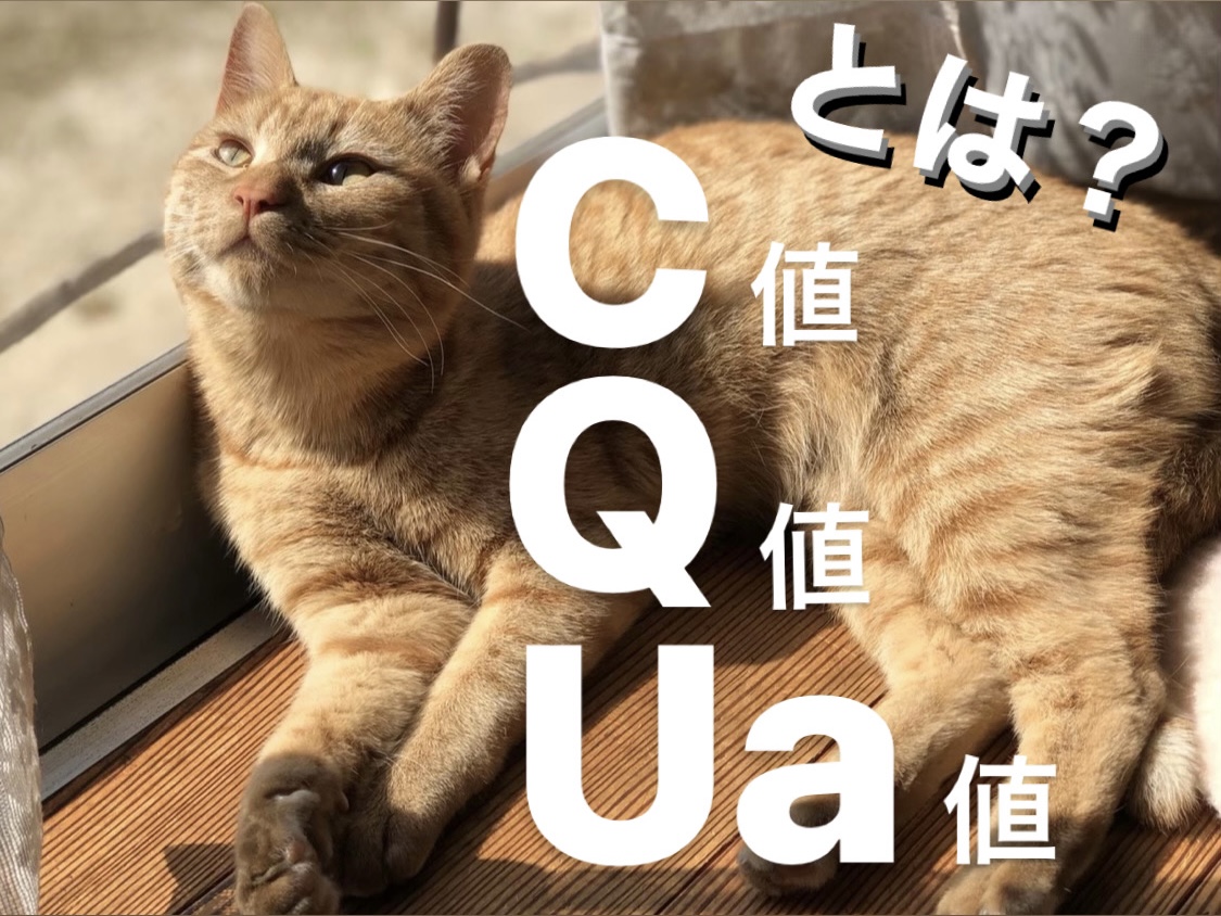 C値・Q値・Ua値とは